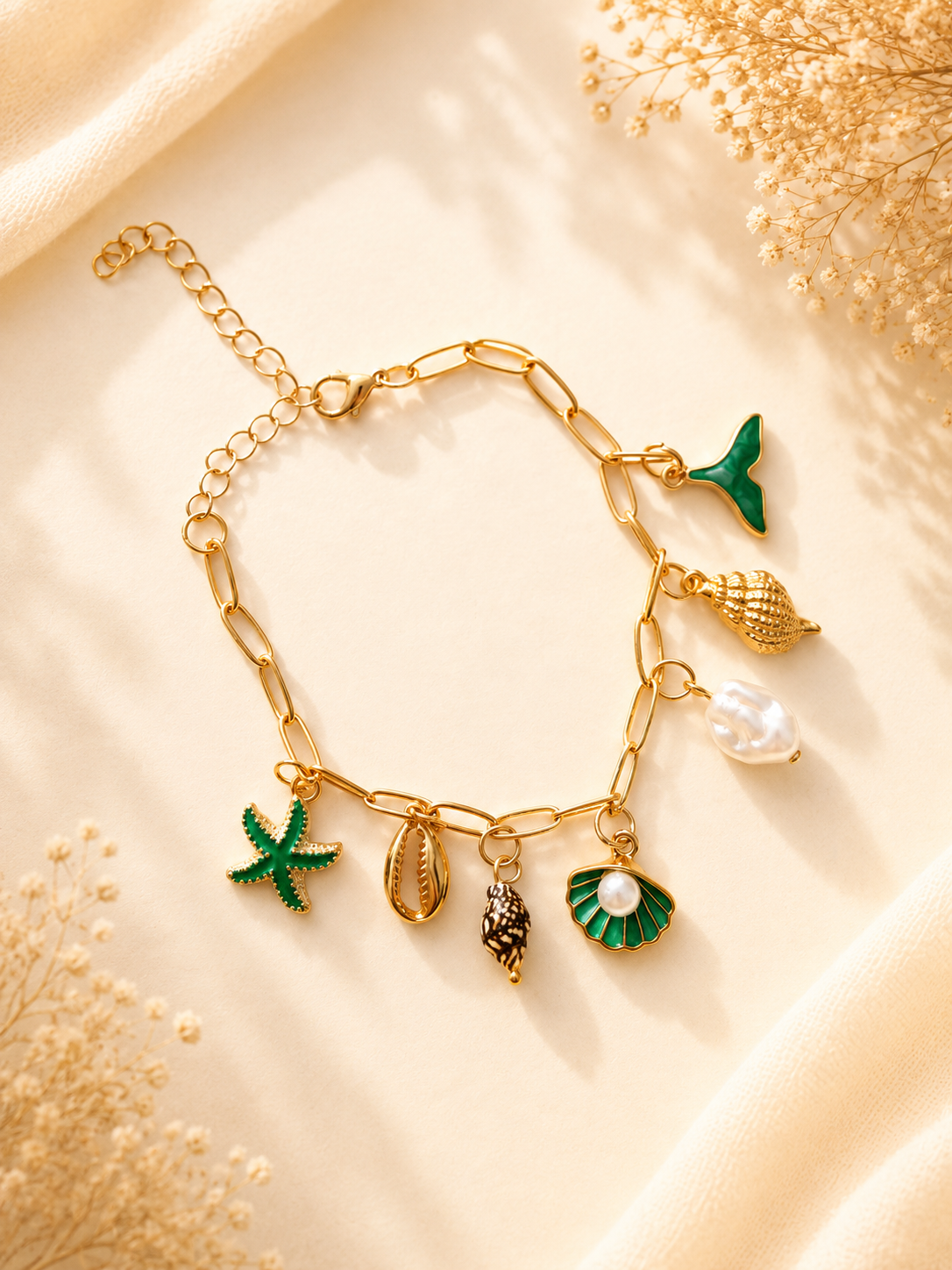 ✨ Bracelet “Lagon Émeraude”