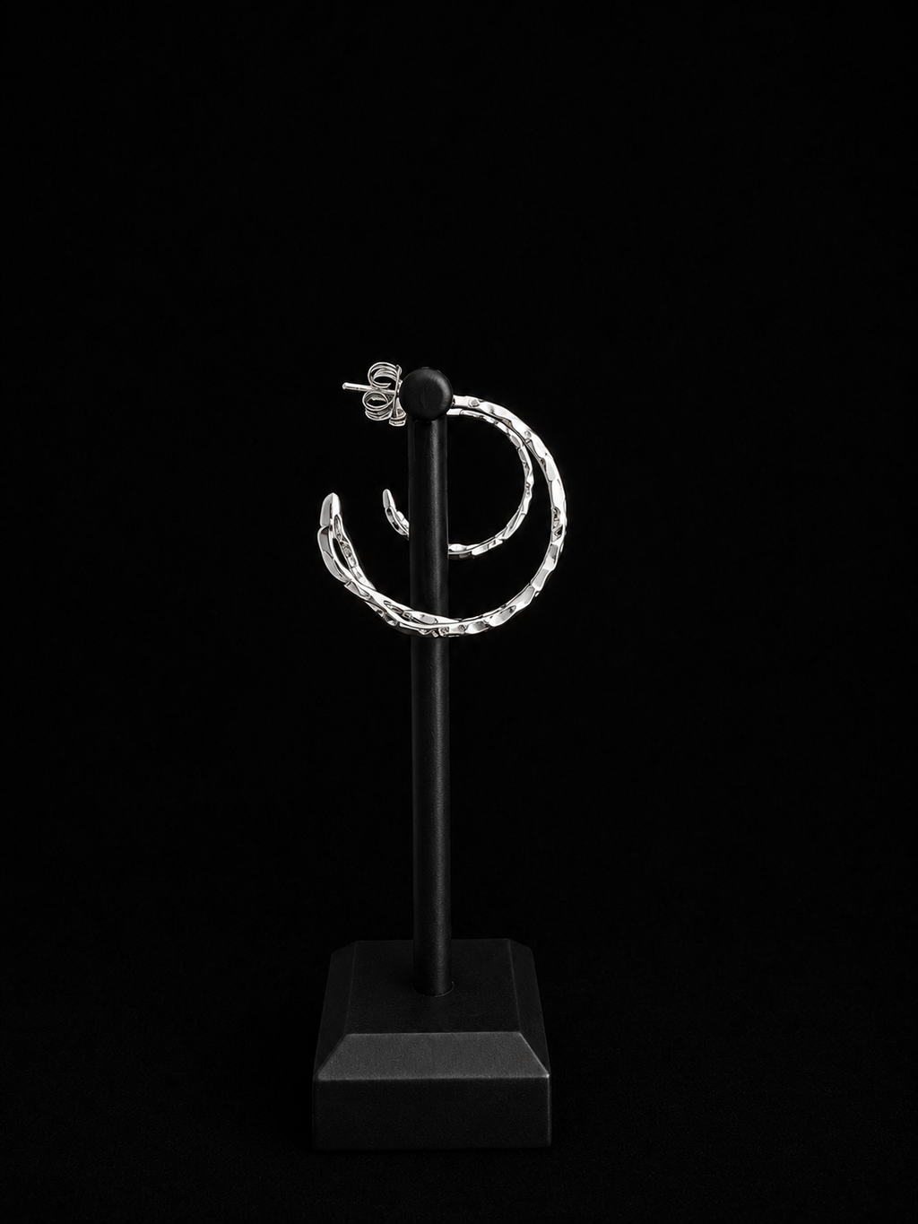 Boucles d’oreilles Trèfle Argentées Inoxydable